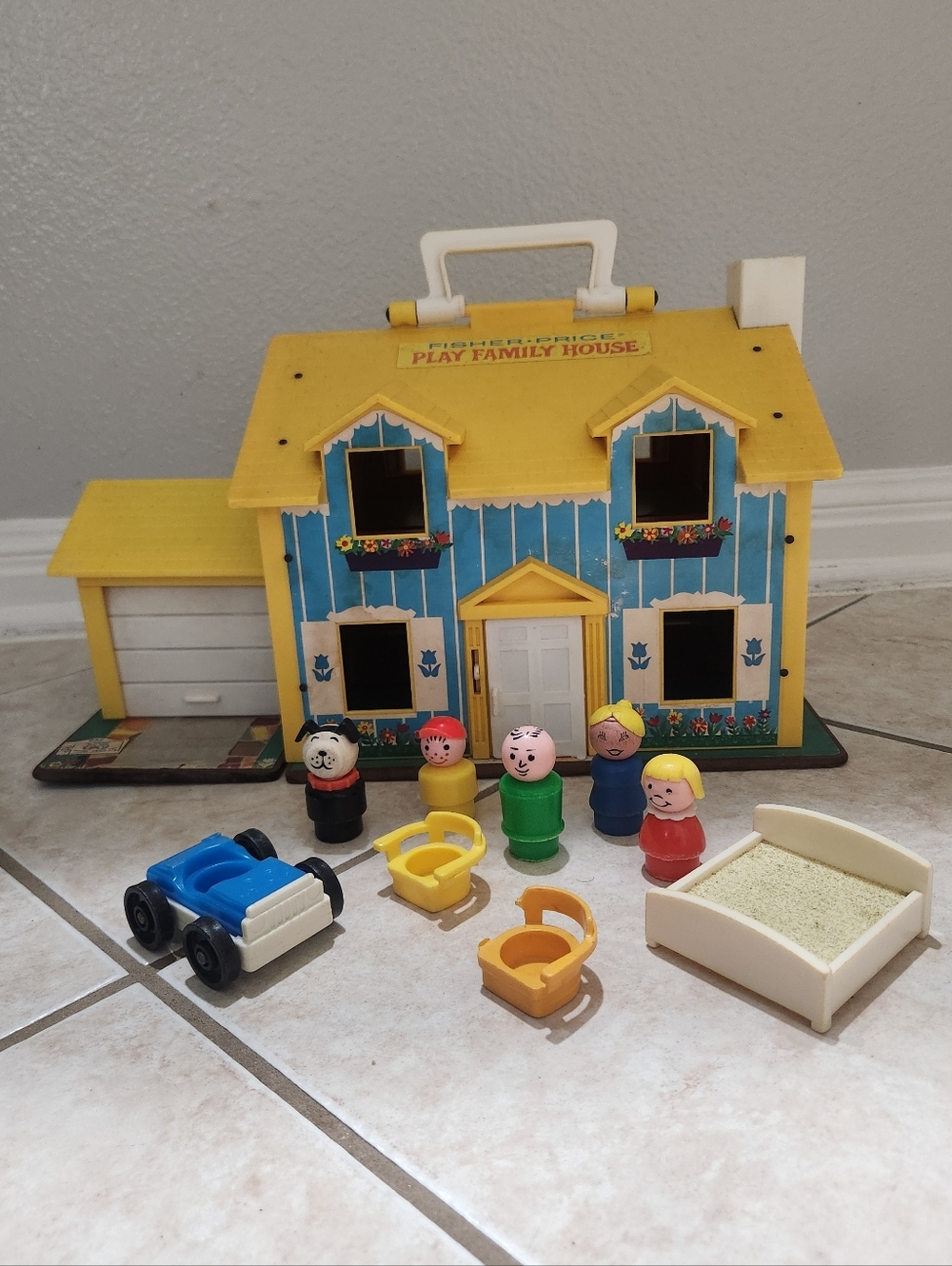 Vintage Little People Fisher-Price House
